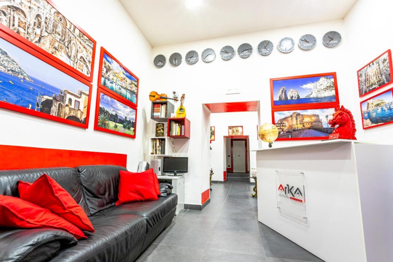 Arka Apartments Napels Buitenkant foto