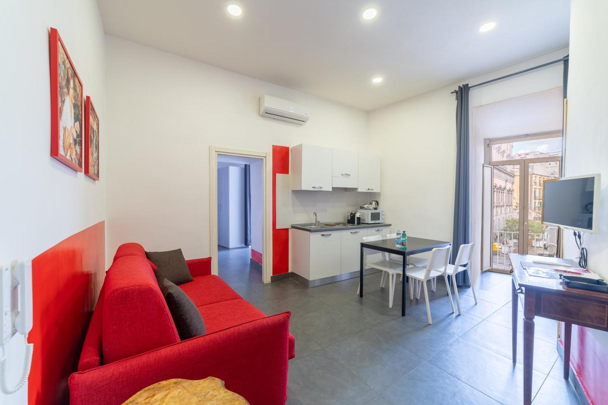 Arka Apartments Napels Buitenkant foto